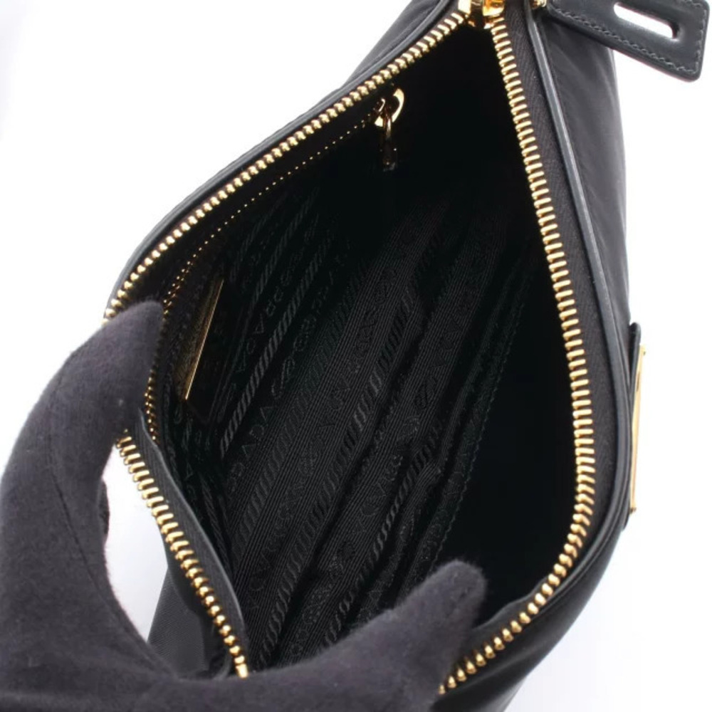 Prada Re Shoulder Bag Leather Black - Picture 3 of 4